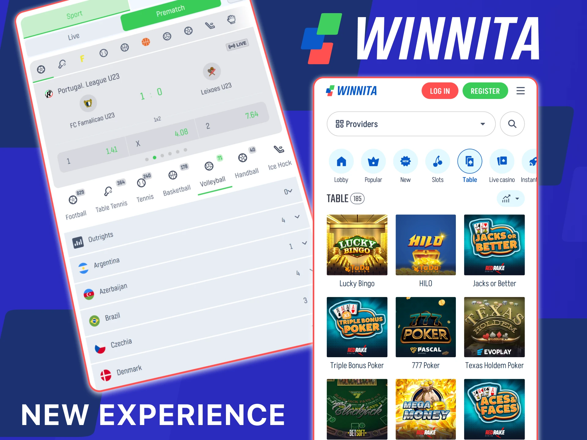 Enjoy a new gaming experience with the official Winnita mobile app.