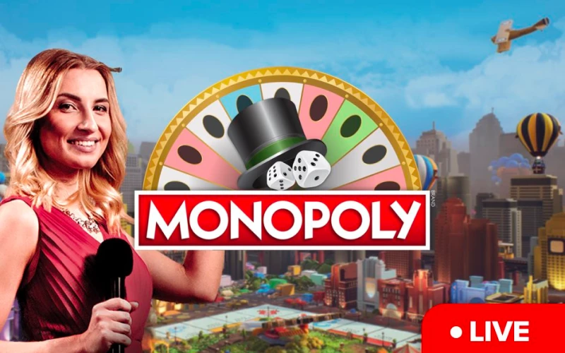 Play Monopoly Live TV-style game with bonus rounds on the official Winnita platform.