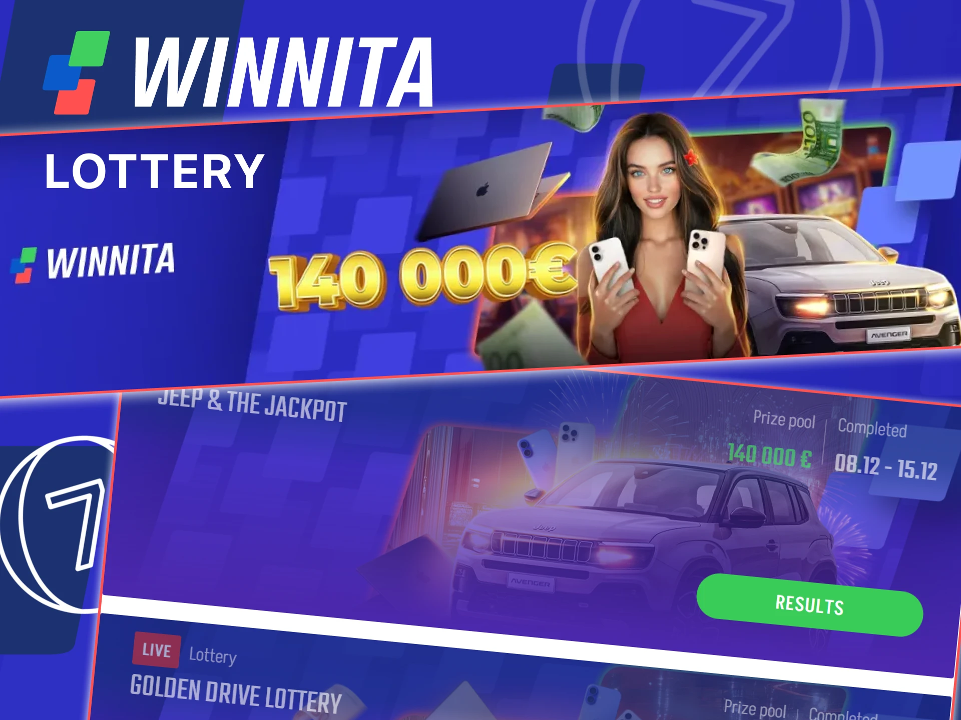 Play lottery games on the official Winnita Italy platform.