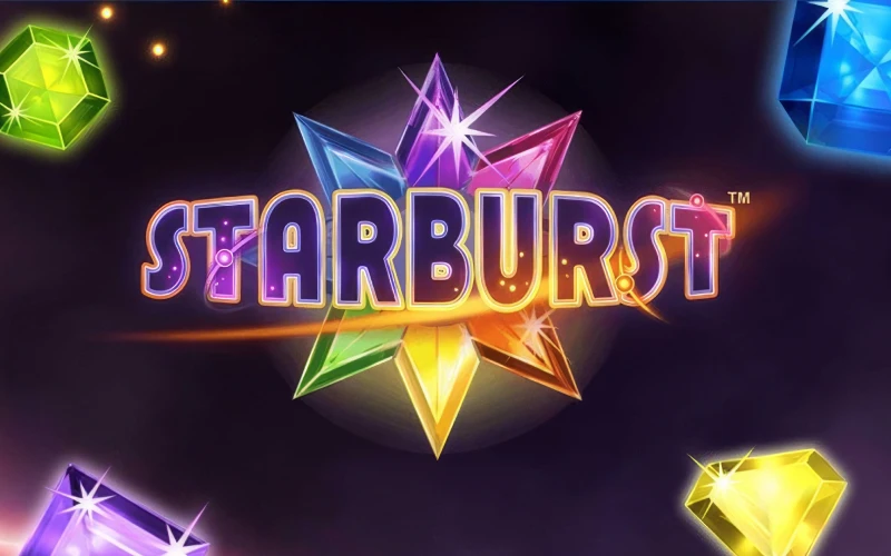 Play Starburst slot with space theme and expanding wilds on Winnita.