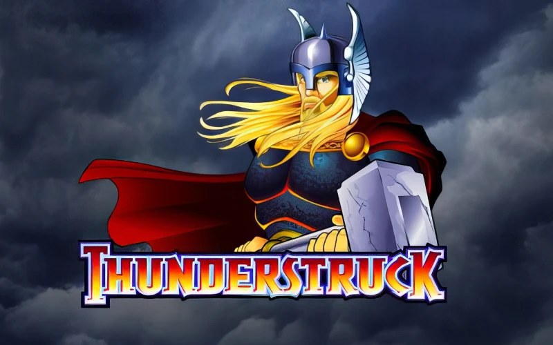 Play Thunderstruck slot with Norse mythology theme on Winnita.