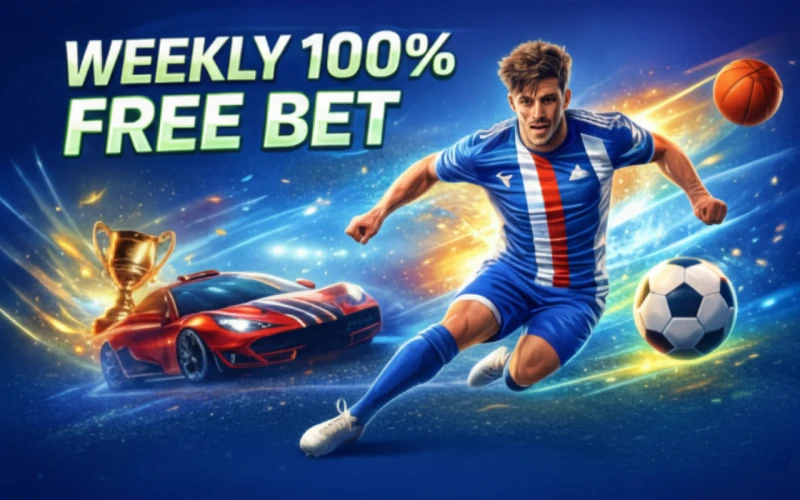 Get a free bet on sports every week at Winnita.